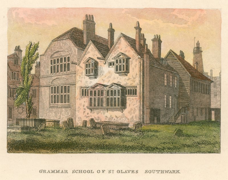 Bezplatné gymnázium Queen Elizabeths, St Saviours, Southwark od English School