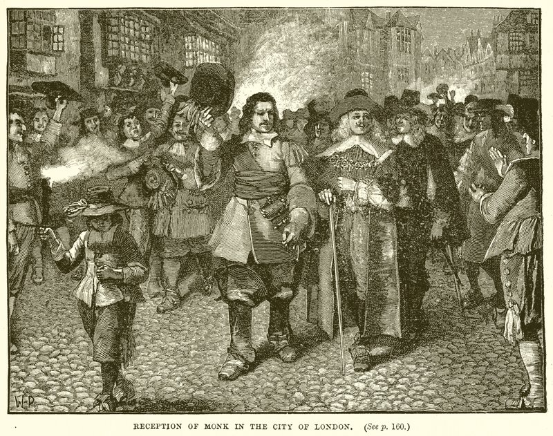 Přijetí Monka v City of London od English School