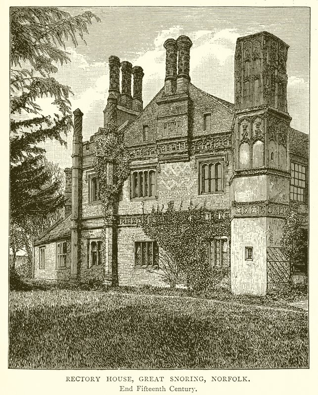 Rectory House, Great Snoring, Norfolk od English School