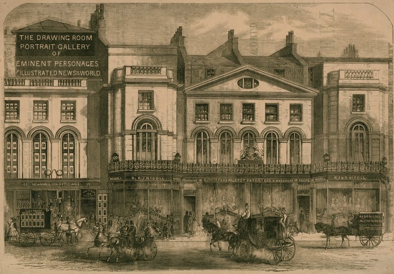 Regent Street, Londýn, východní strana od English School
