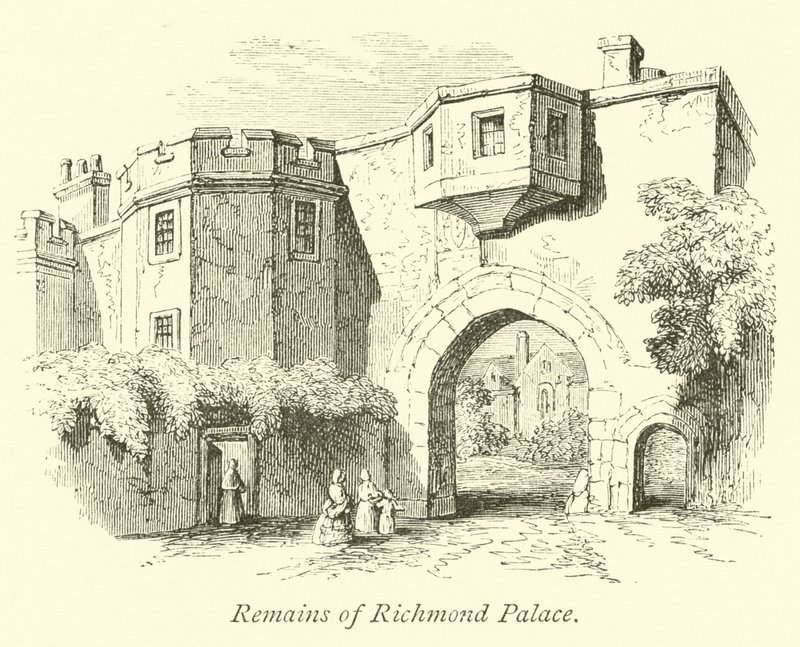 Pozůstatky Richmondského paláce od English School