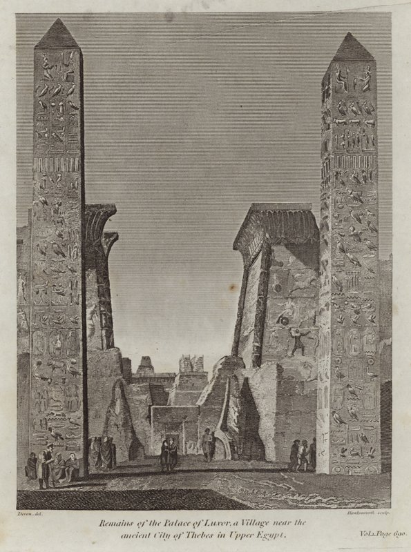 Pozůstatky paláce Luxor od English School