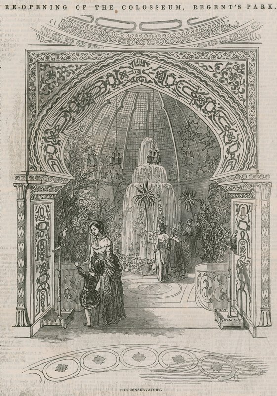 Znovuotevření Kolosea, Regents Park: The Conservatory od English School