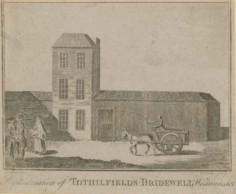Zastoupení Tothill Fields Bridewell od English School