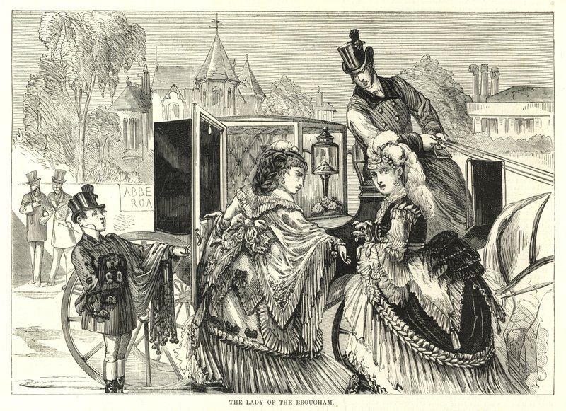 Reprezentativní Derby Women: The Lady of the Brougham od English School