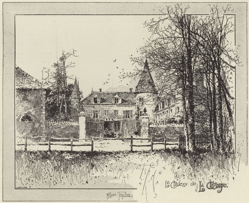 Rezidence zesnulého M. Ferdinanda de Lesseps od English School