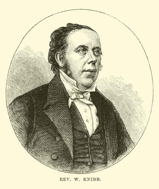 Reverend W Knibb od English School