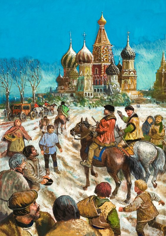 Richard kancléř v Moskvě od English School