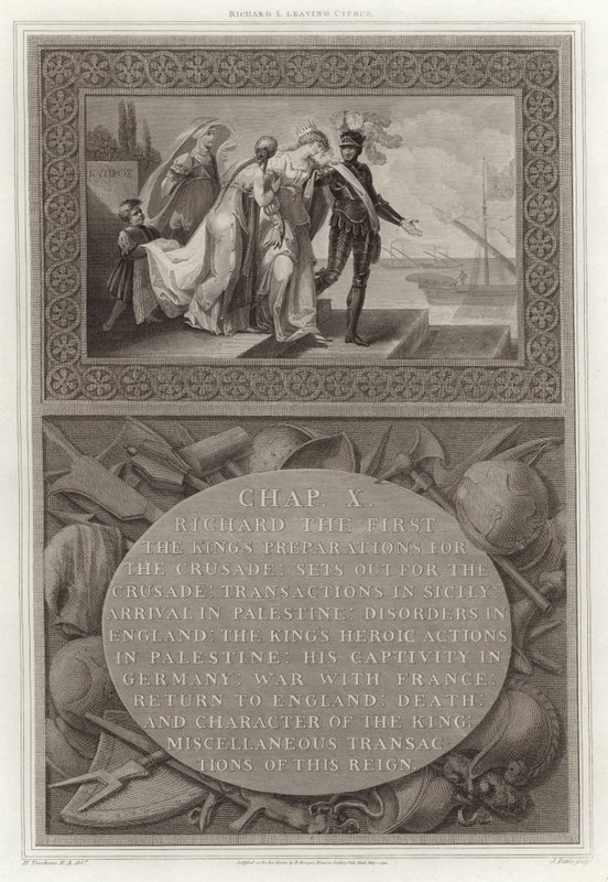 Richard I. opouští Kypr od English School