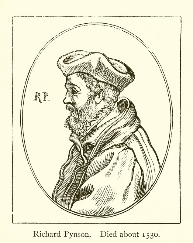 Richard Pynson, zemřel kolem roku 1530 od English School