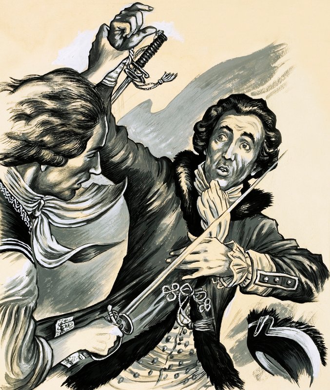 Richard Sheridan byl dramatik, politik, eloper, řečník, vtip a duelant (kvaš na papíře) od English School