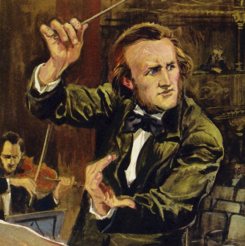Richard Wagner se narodil v Lipsku v roce 1813 od English School