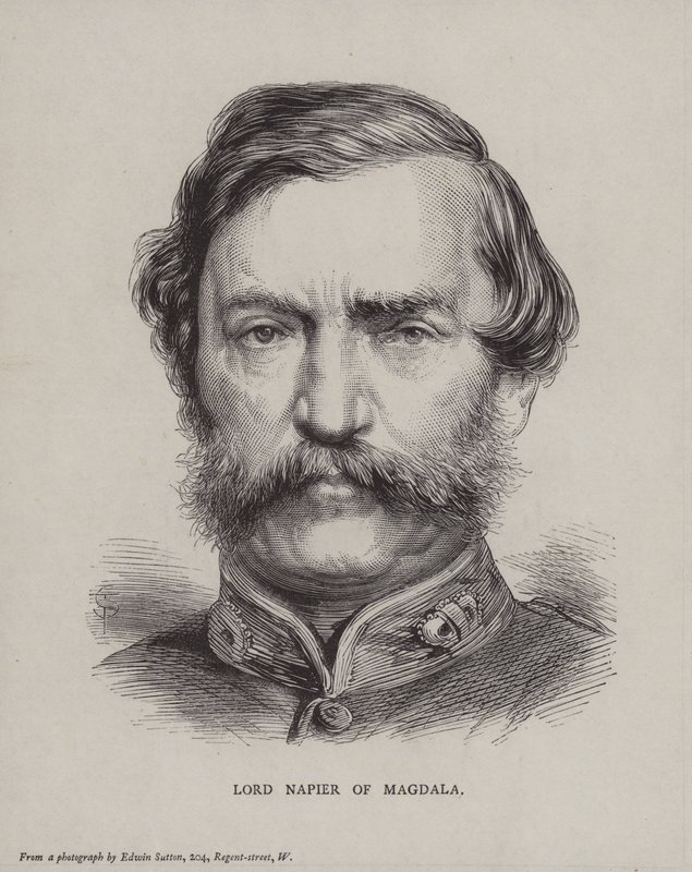 Robert Napier, 1. baron Napier z Magdaly, britský generál od English School