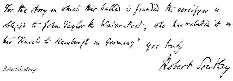 Robert Southey od English School