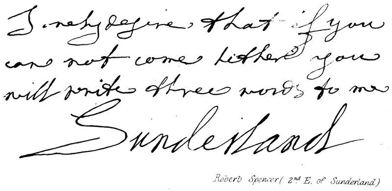 Robert Spencer (2nd E of Sunderland) od English School
