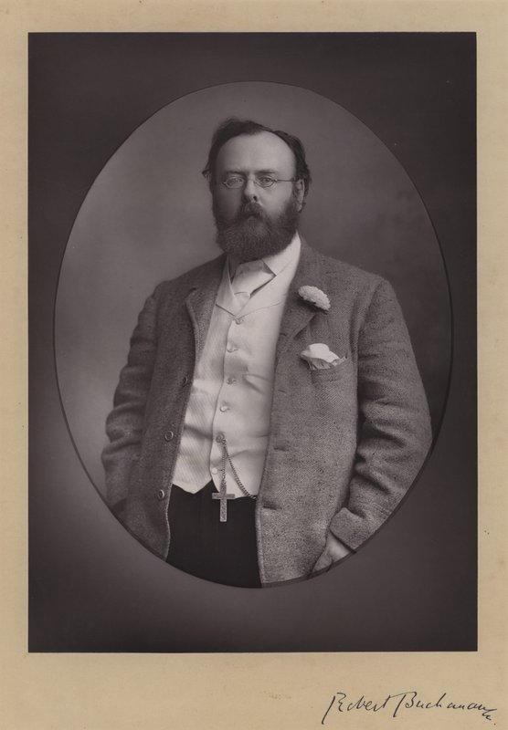 Robert Williams Buchanan , skotský básník, prozaik a dramatik od English School