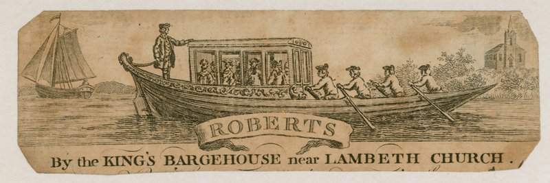 Roberts, u Kings Bargehouse poblíž Lambeth Church od English School