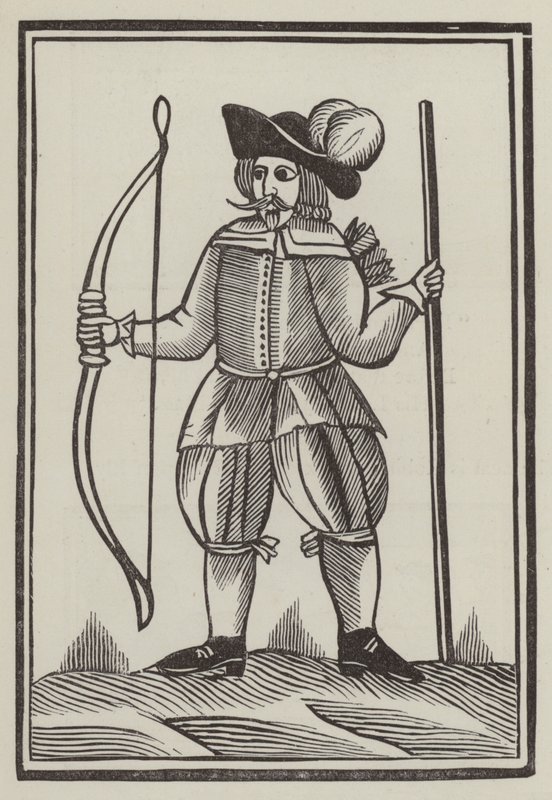 Robin Hood (rytina) od English School