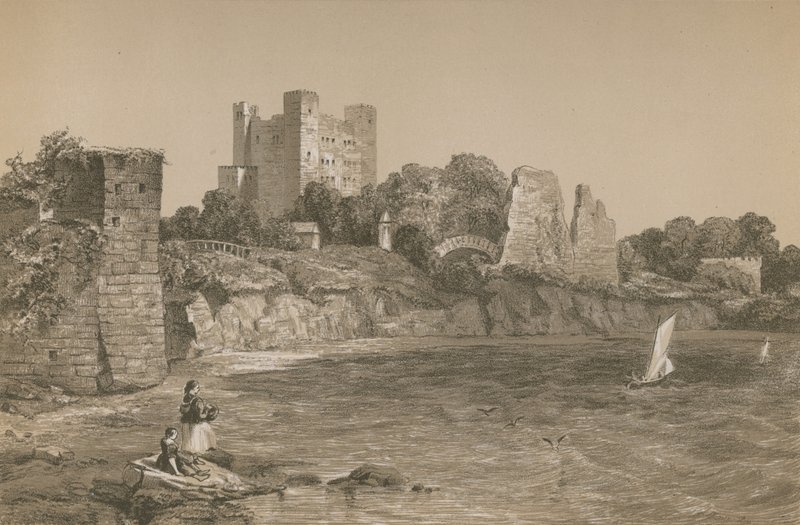 Hrad Rochester od English School