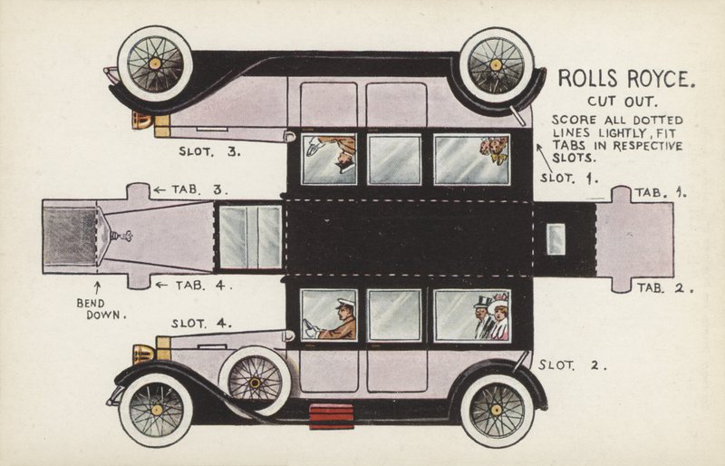 Rolls Royce Cut Out (barva lito) od English School