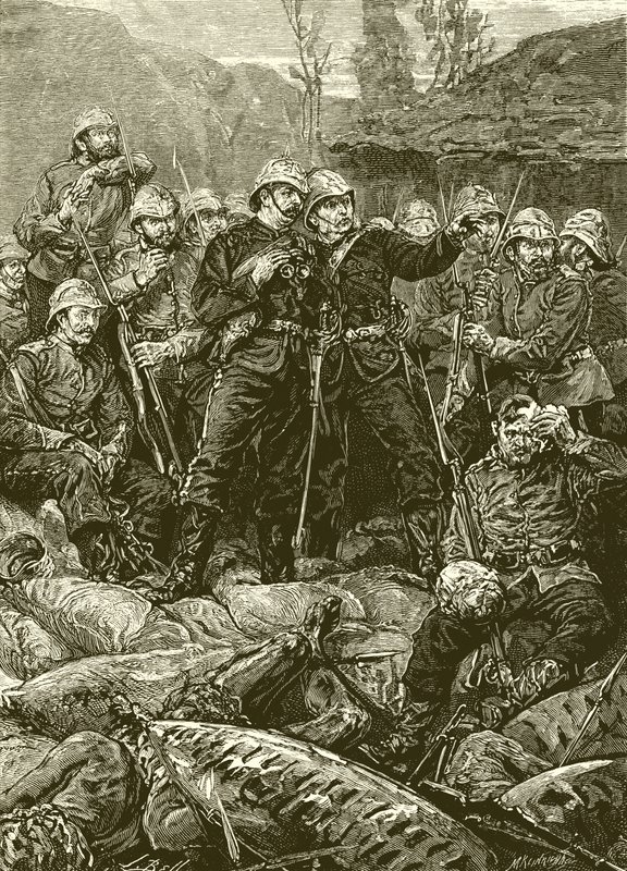 Rorkes Drift: Ráno po útoku od English School