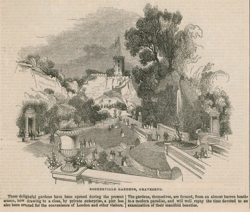 Rosherville Gardens, Gravesend od English School