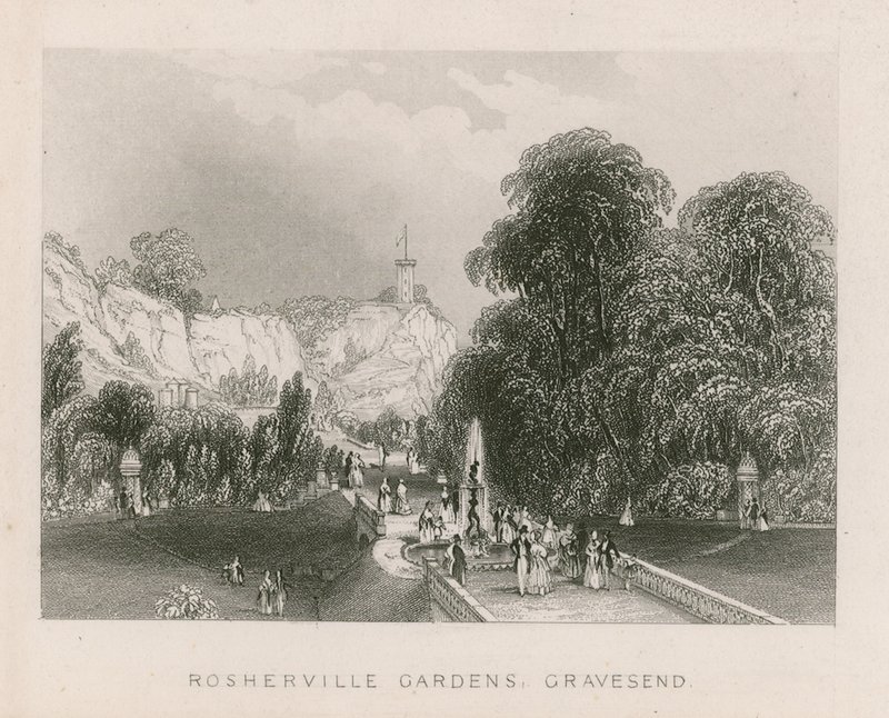 Rosherville Gardens, Gravesend od English School
