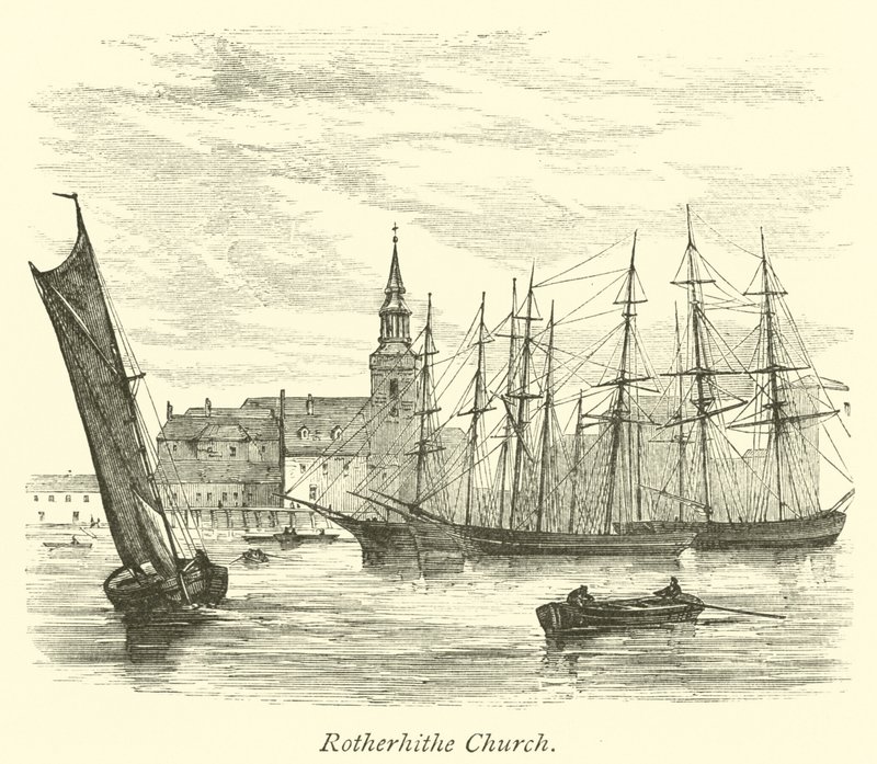 Kostel Rotherhithe od English School