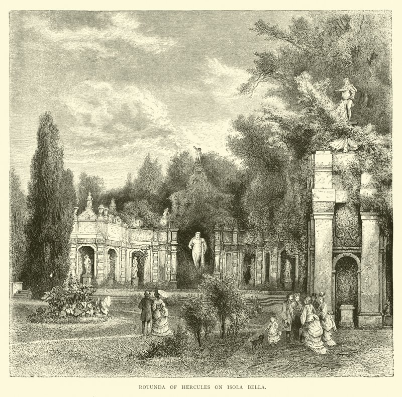 Herkulova rotunda na Isola Bella od English School