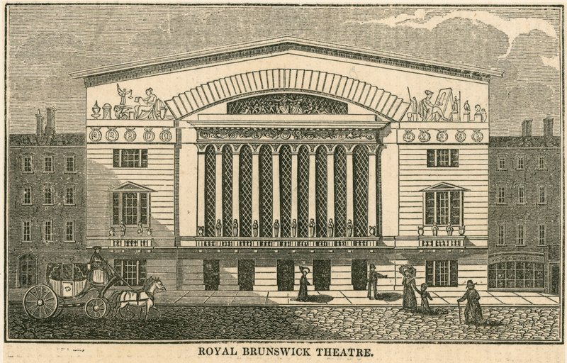 Royal Brunswick Theatre, Londýn od English School