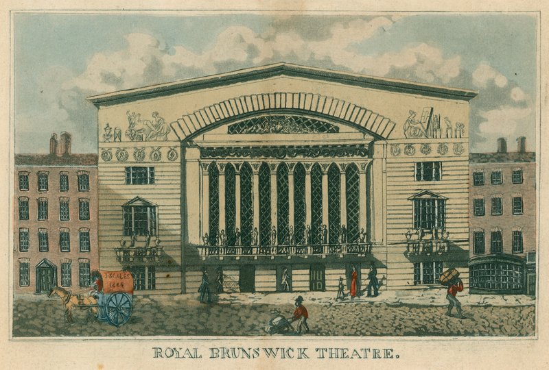 Royal Brunswick Theatre, Londýn od English School