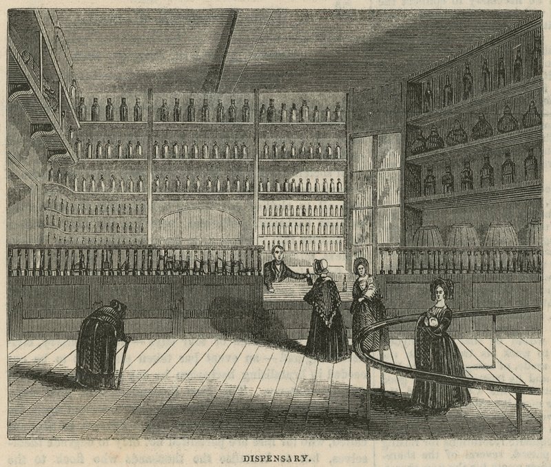 Royal Free Hospital, Londýn: Dispenzarizace od English School