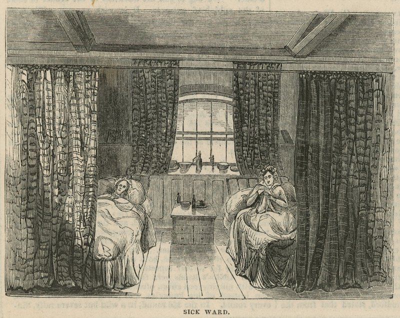 Royal Free Hospital, London: Sick Ward od English School