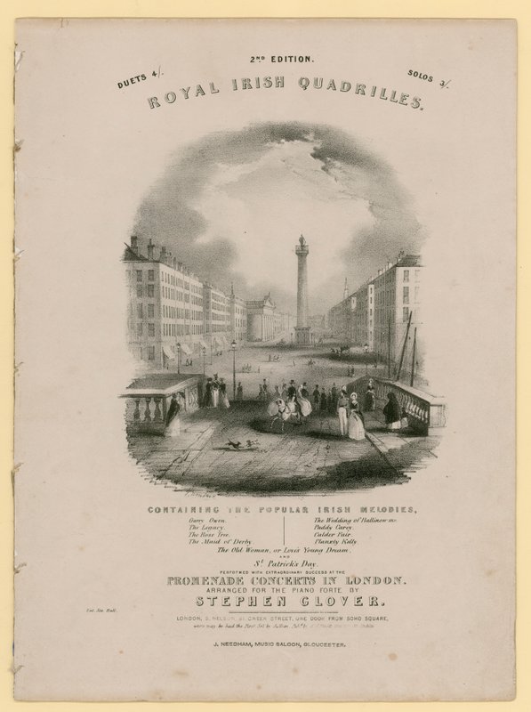 Royal Irish Quadrilles (rytina) od English School