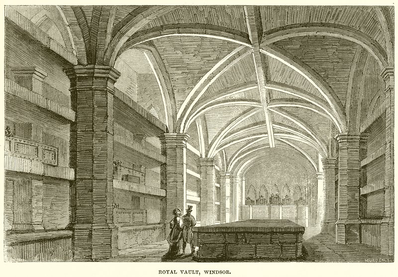 Royal Vault, Windsor od English School