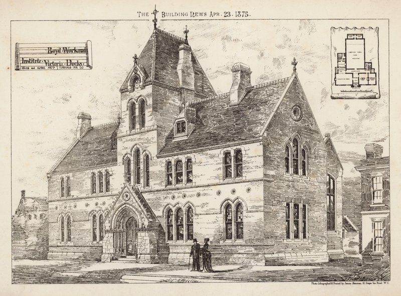 Royal Workmans Institute, Victoria Docks od English School