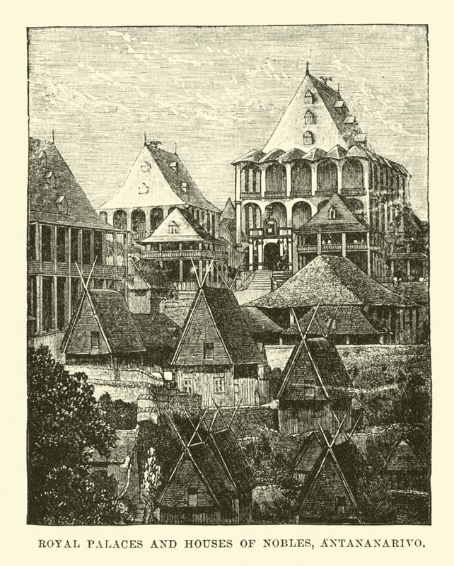 Královské paláce a domy šlechticů, Antananarivo od English School