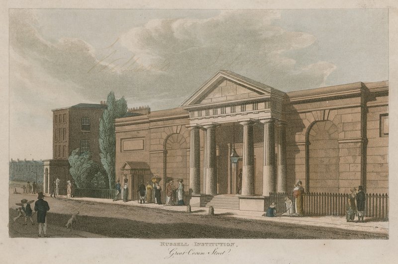 Russell Institution, Great Coram Street, Londýn od English School