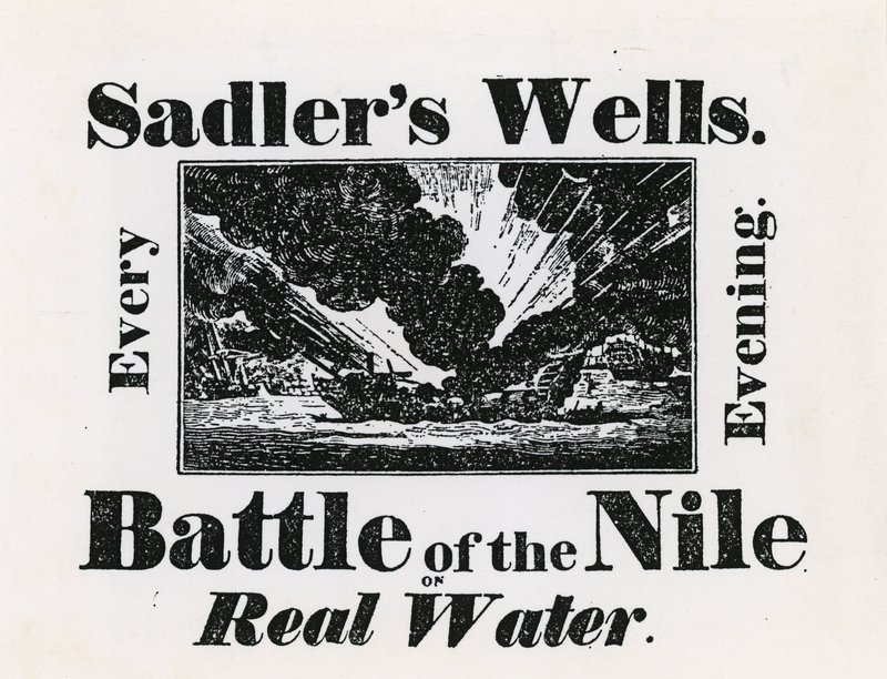 Sadlers Well. Bitva na Nilu na skutečné vodě. Každý večer od English School