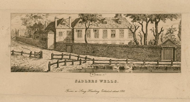 Sadlers Wells Theatre, Londýn od English School
