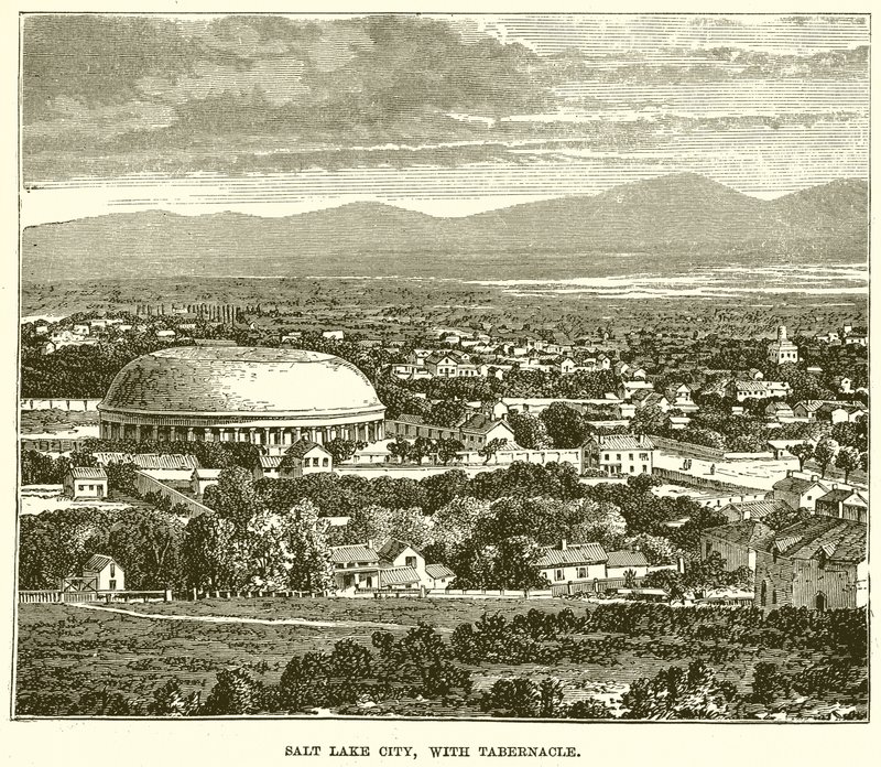 Salt Lake City s Tabernaclem od English School