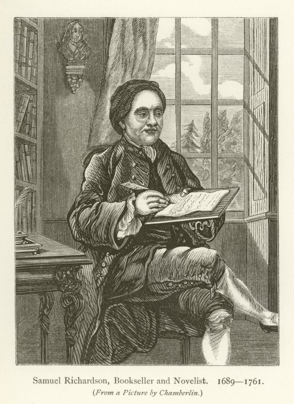 Samuel Richardson, knihkupec a romanopisec od English School
