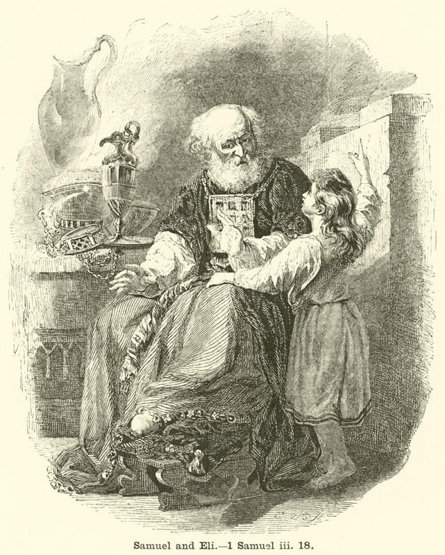 Samuel a Eli, 1. Samuelova, III, 18 od English School
