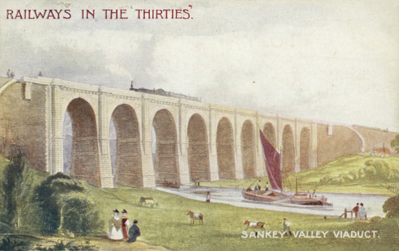 Sankey Valley viadukt od English School