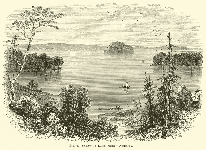 Jezero Saratoga, Severní Amerika od English School
