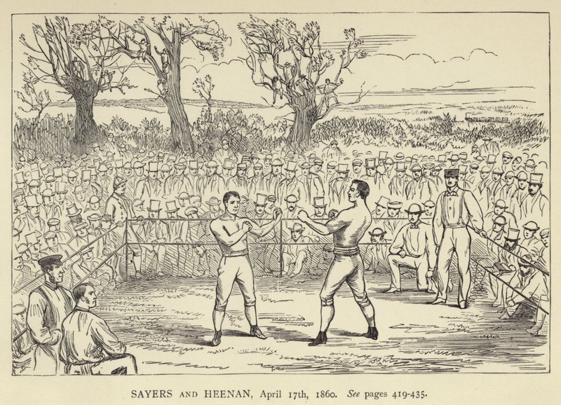 Sayers a Heenan, 17 dubna 1860 od English School