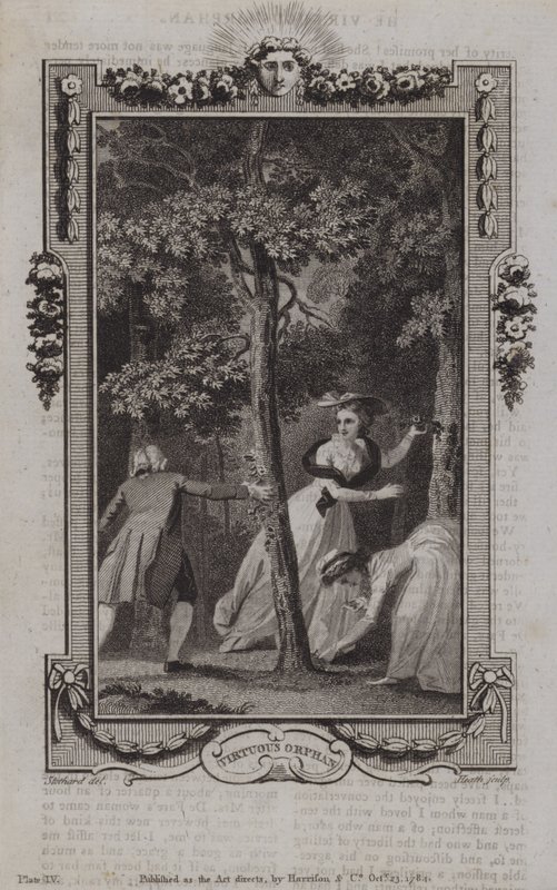 Scéna z Ctnostného sirotka od Mary Collyer od English School