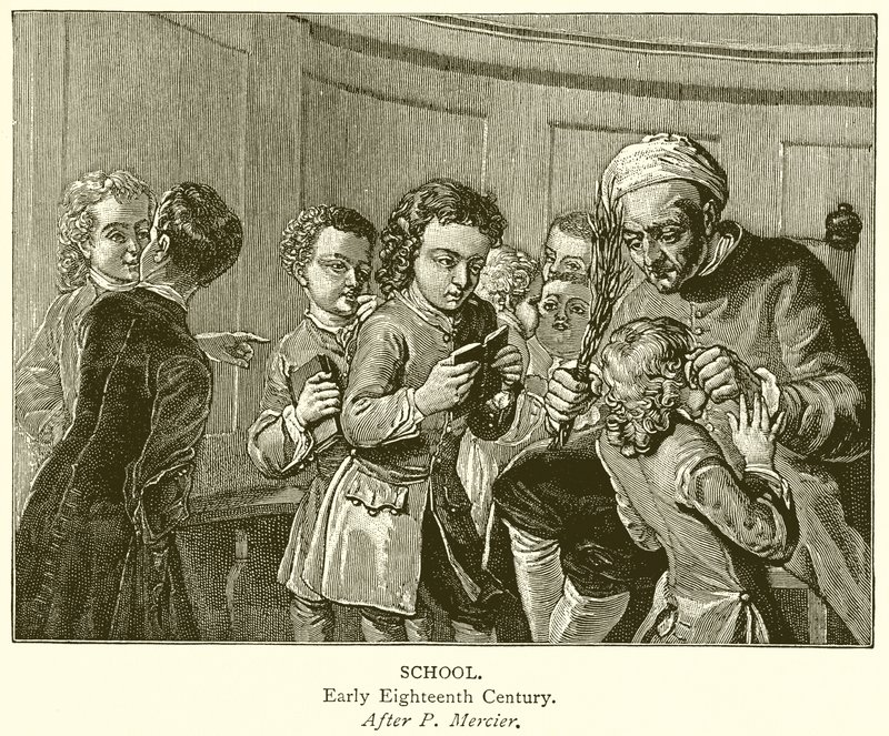 Škola. Počátek osmnáctého století od English School