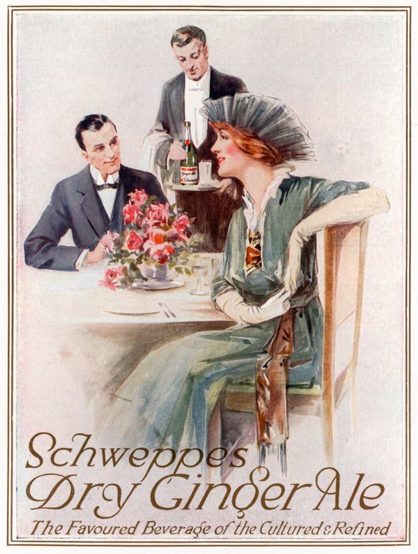 Schweppes Dry Ginger Ale od English School