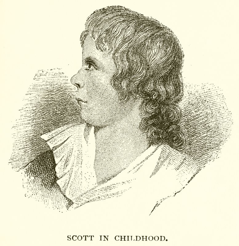 Scott v dětství od English School